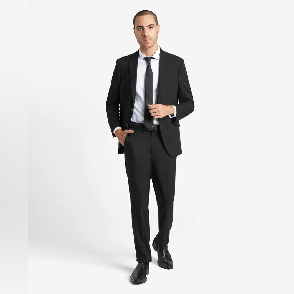 Kenneth Cole Black Men's Suit